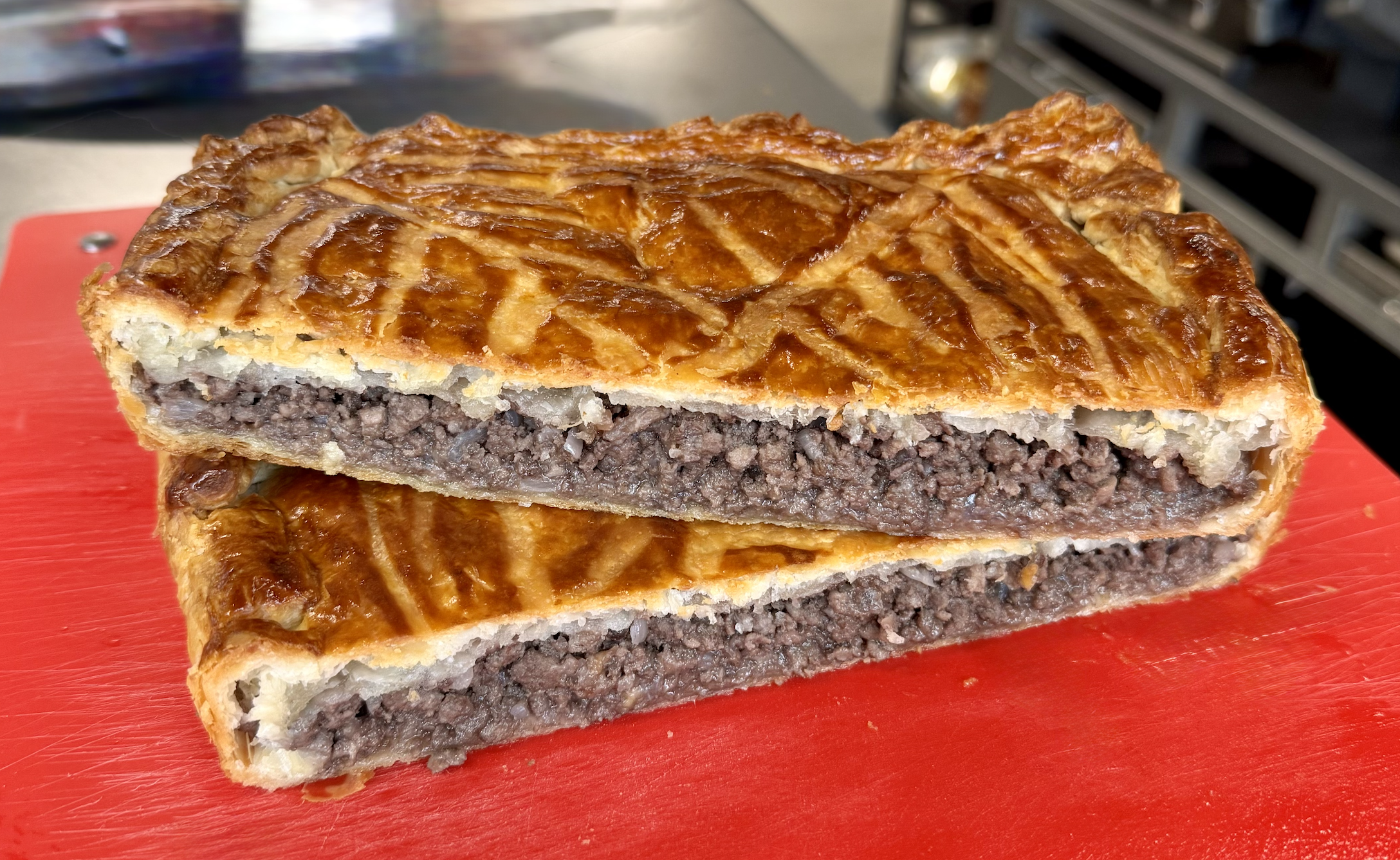 Plat de courgettes et émulsion